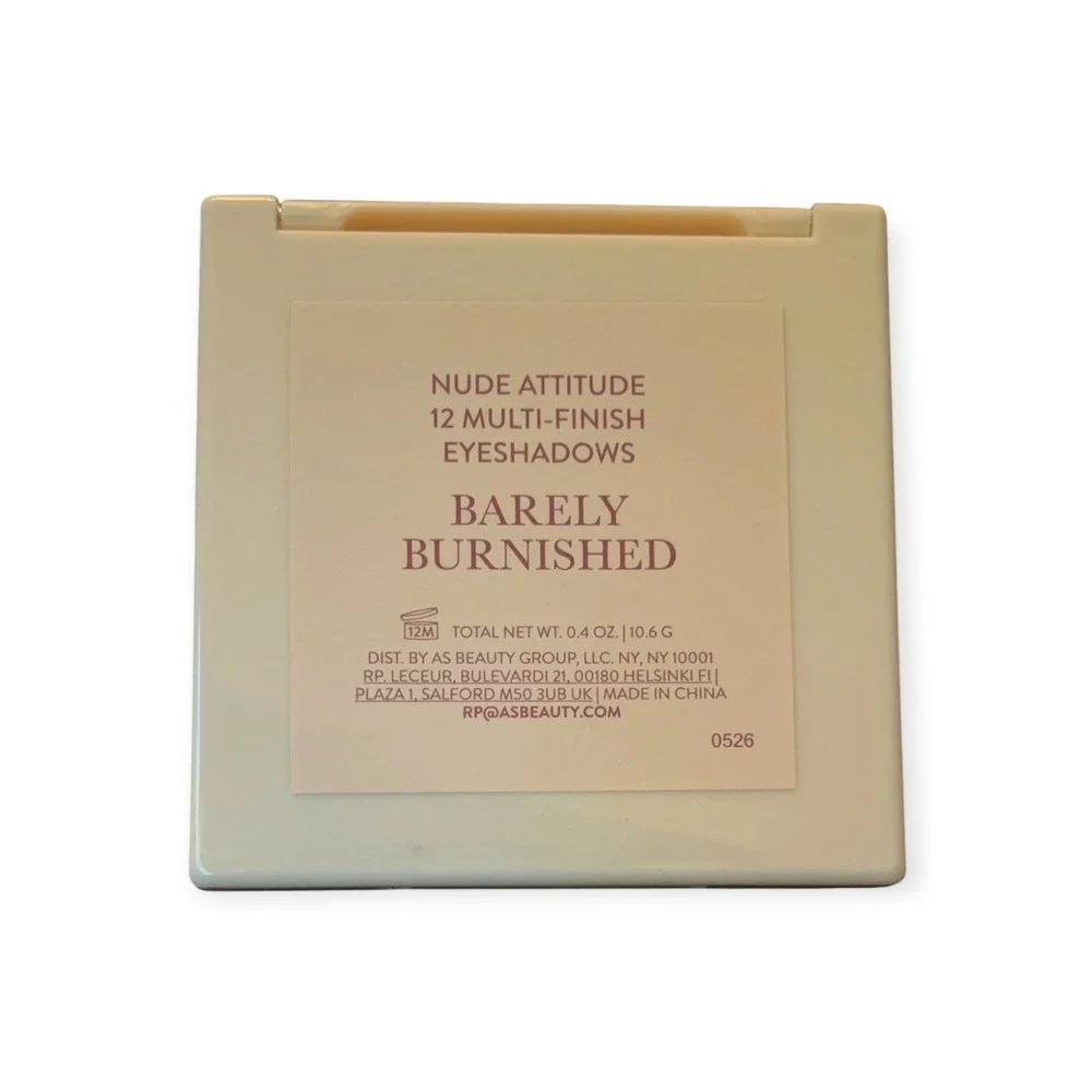 Laura Geller Nude Attitude Barely Burnished 12 Multi-Finish Eyeshadow Palette